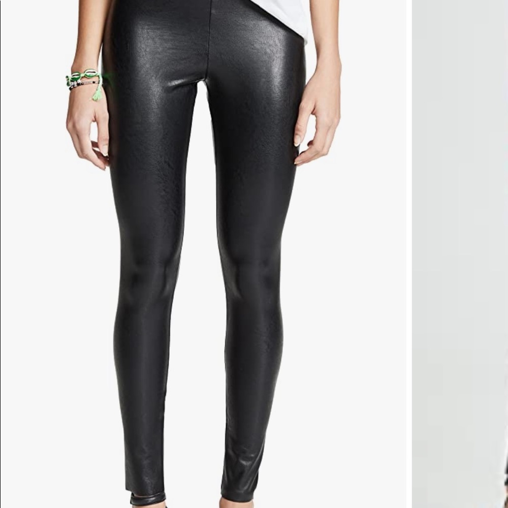 Commando Faux Leather Leggings size small black